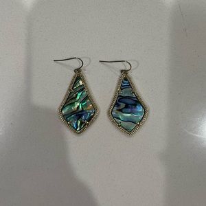Kendra Scott Abalone Shell earrings